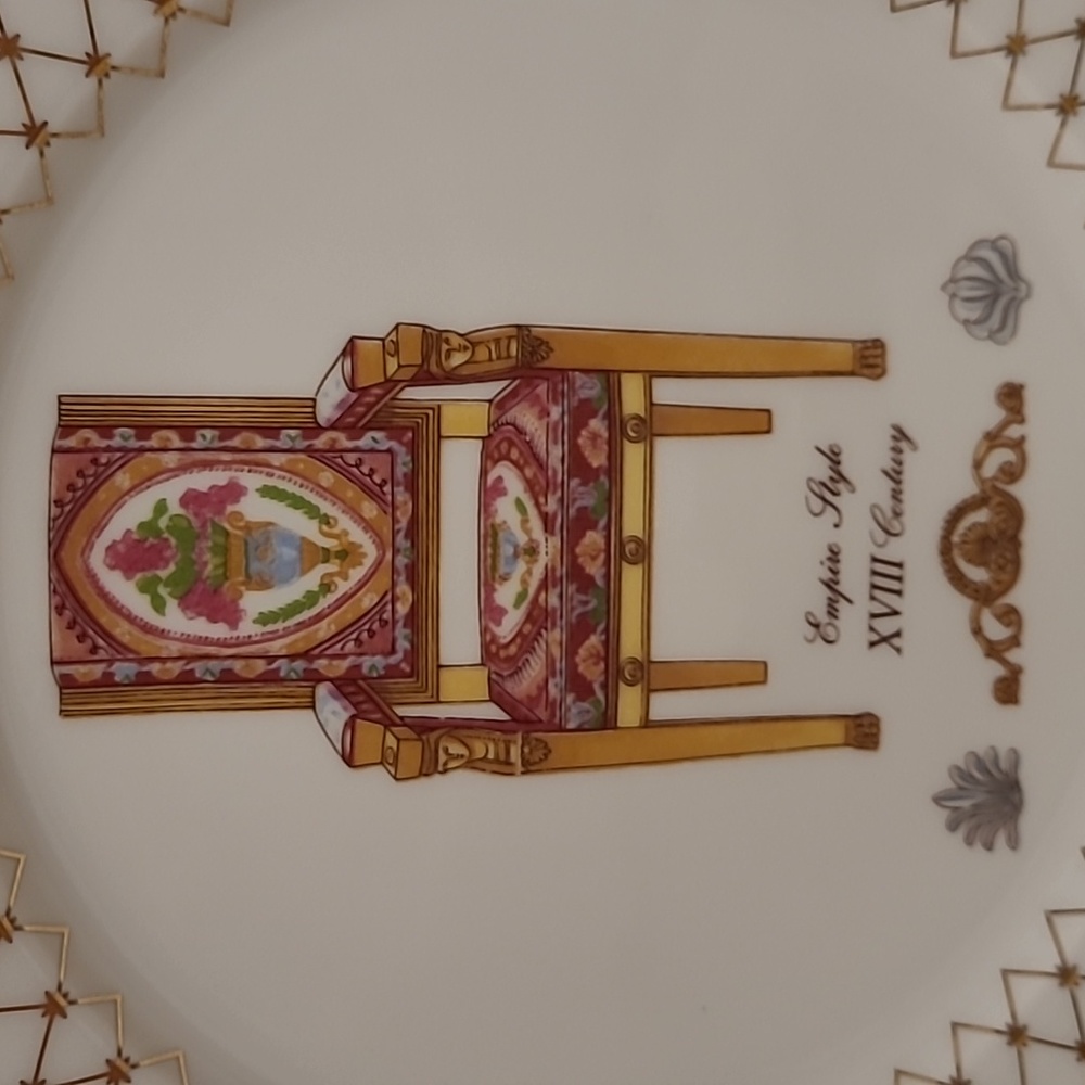 Set of 4 Limoges French Chairs Collection by EMAIL DE LIMOGES - Picture 10 of 16